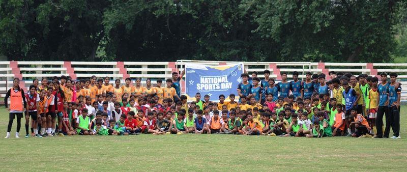 udaipur-zinc-football-academy-national-sports-day-zinc-city-half-marathon-2026