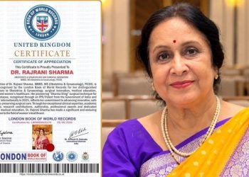 Dr Rajrani_London Book of World Records