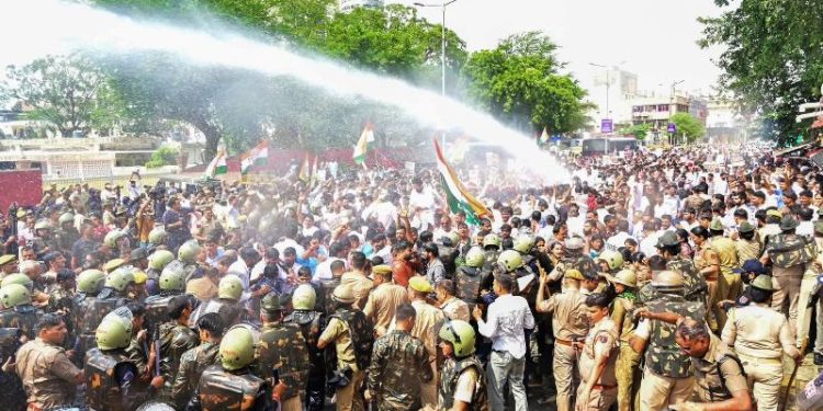 Rajasthan Congress SIR protest in Jaipur