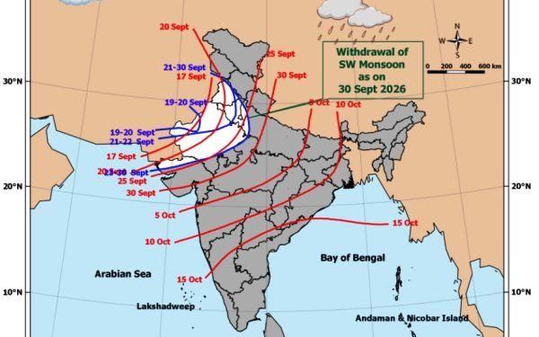 Rajasthan weather and Udaipur monsoon rain