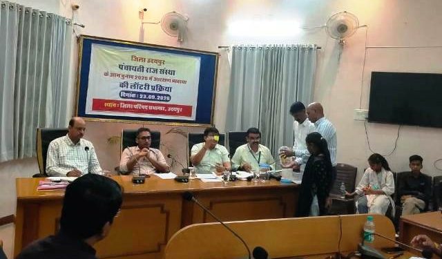 Udaipur Panchayati Raj Election 2026 reservation for 47 Zila Parishad wards, 20 Pradhan and 318 Panchayat Samiti members