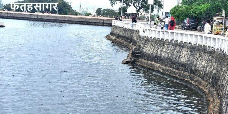 Udaipur lakes Fateh Sagar and Pichola water level september 2026