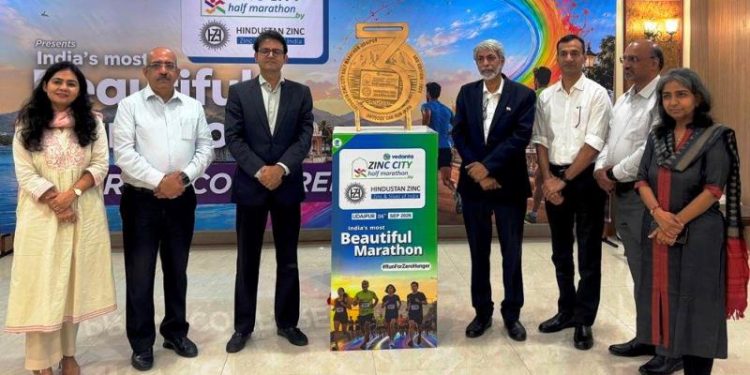 Vedanta Zinc City Half Marathon 2026 Unveils Zinc Finisher Meda