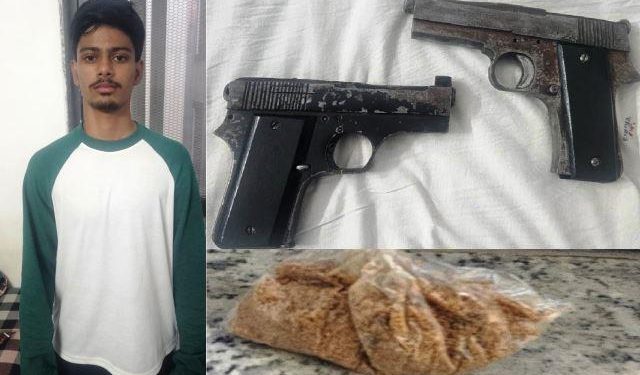 udaipur-police-recover-2-illegal-pistols-md-drugs-man-arrested
