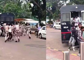 Delhi Election Commission Protest abhijeet dipke cjp