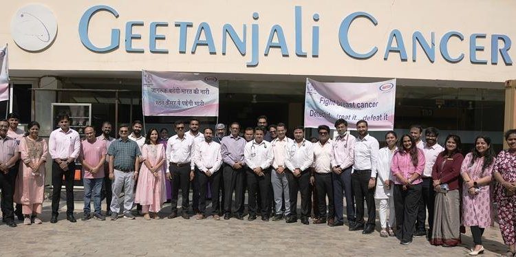 geetanjali-medical-college and hospital-breast-cancer-awareness-udaipur